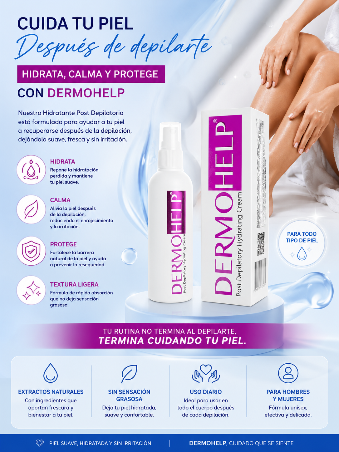 Kit de Depilação Combinado