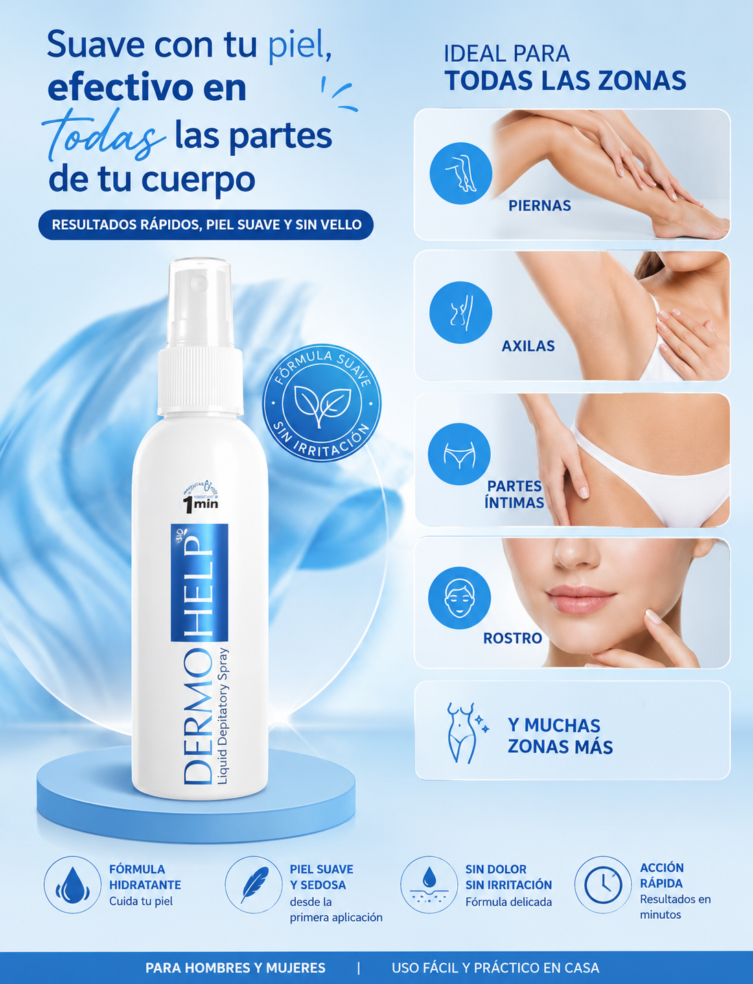Kit de Depilação Combinado